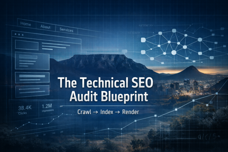 The Technical SEO Audit Blueprint: Crawl → Index → Render (How We Actually Run It)