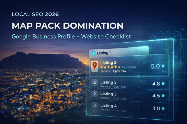 Local SEO in South Africa (2026 Checklist): Google Business Profile + Website Optimization for Service Businesses