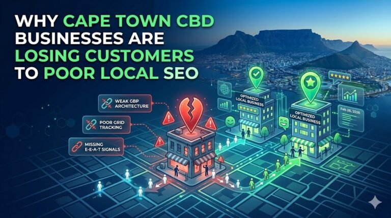 Why Cape Town CBD Businesses Are Losing Customers to Poor Local SEO