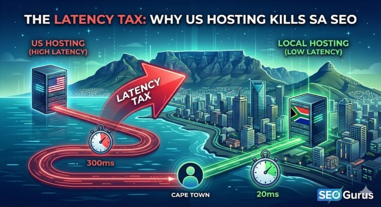 The “Latency Tax”: Why Hosting in the US Kills South African SEO (Even With Cloudflare)