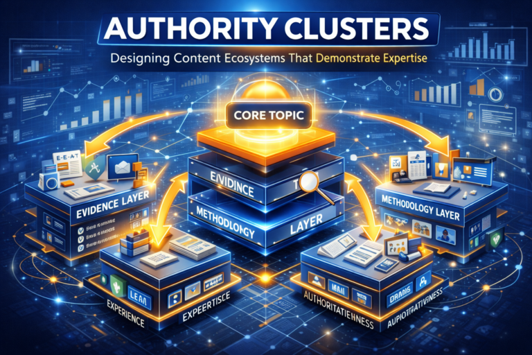 Authority Clusters: Designing Content Ecosystems That Demonstrate Expertise