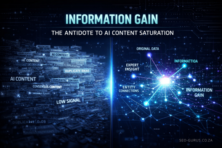 Information Gain: The Antidote to AI-Content Saturation