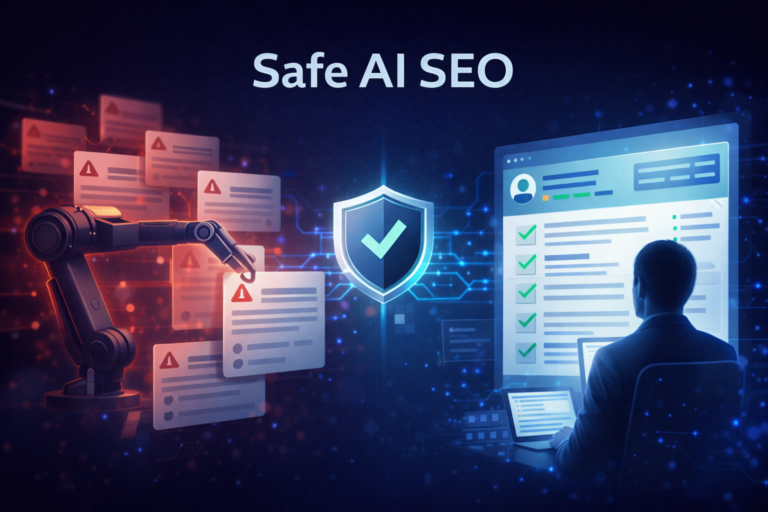 Safe AI-Assisted SEO: How to Use AI Without Destroying Your Rankings