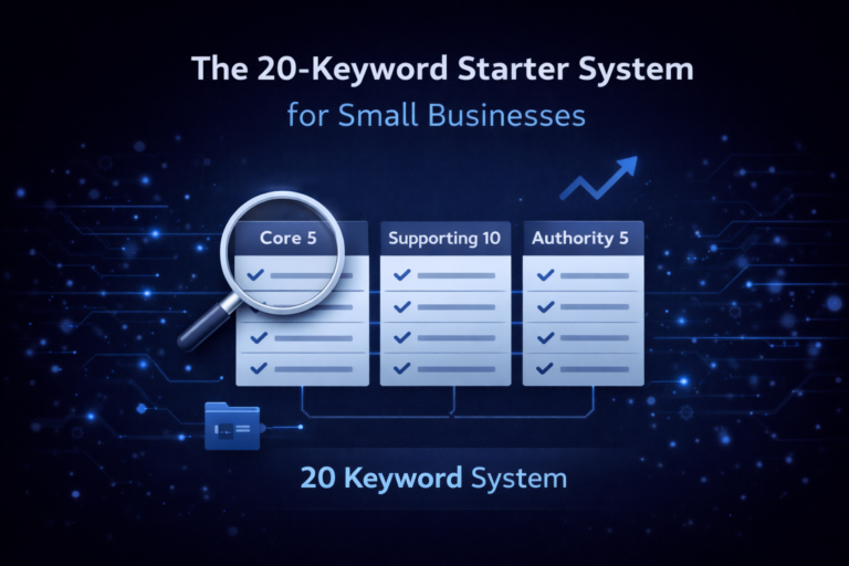 The 20-Keyword Starter System for Small Businesses