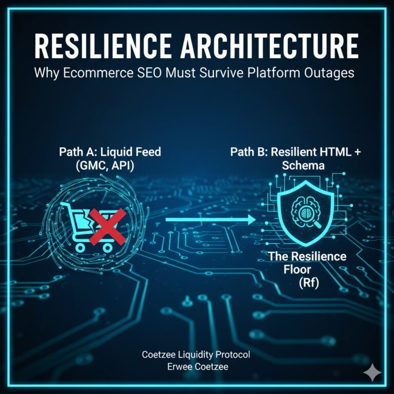 Resilience Architecture: Why Ecommerce SEO Must Survive Platform Outages