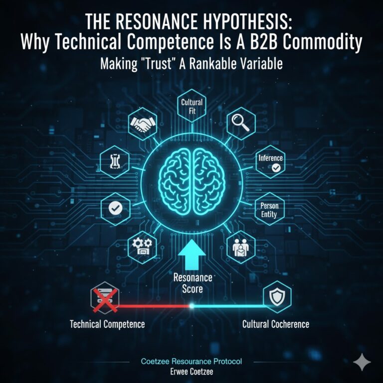 The Resonance Hypothesis: Why Technical Competence is a B2B Commodity
