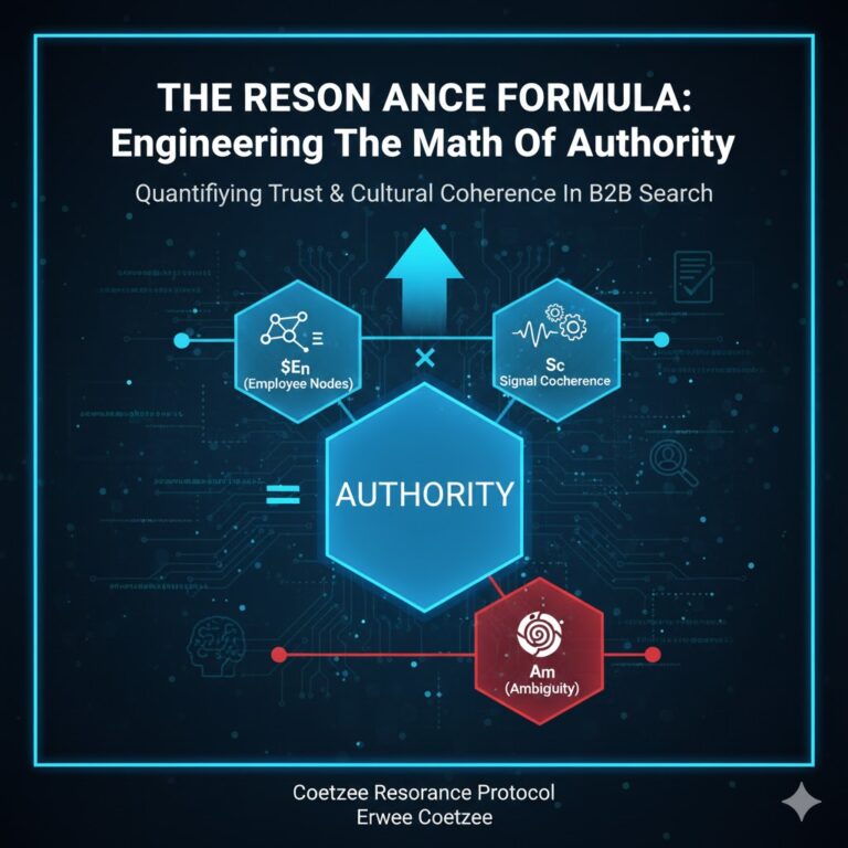The Resonance Formula: Engineering the Math of Authority