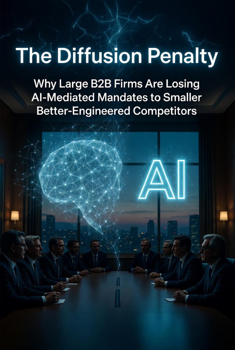 The Diffusion Penalty: Why Large B2B Firms Are Losing AI-Mediated Mandates to Smaller, Better-Engineered Competitors