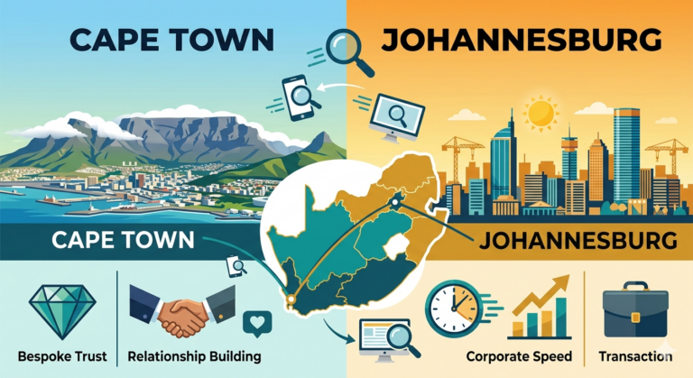 The Cape Town vs. Johannesburg Local SEO Playbook: Regional Intent Differences