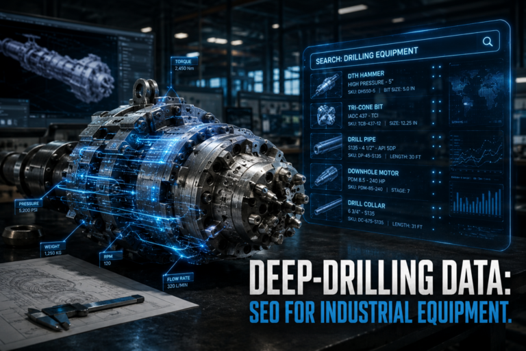 Deep-Drilling Data: Using SEO to Connect Industrial Equipment to Demand