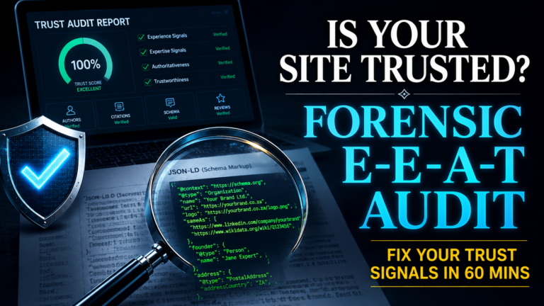 Forensic SEO: How to Audit Your Website’s E-E-A-T Signals in 60 Minutes