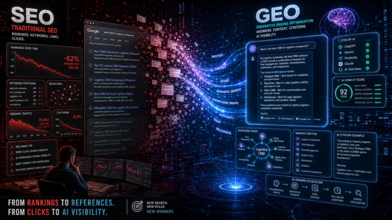 GEO vs SEO: How Generative Engine Optimisation Is Reshaping Digital Visibility