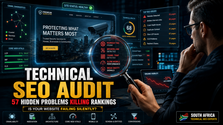 Technical SEO Audit Checklist for South African Businesses: 57 Hidden Problems Quietly Killing Rankings