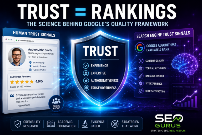 Discover how E-E-A-T and trust signals are rooted in credibility research and how to apply them to build authority, rankings, and conversions in SEO