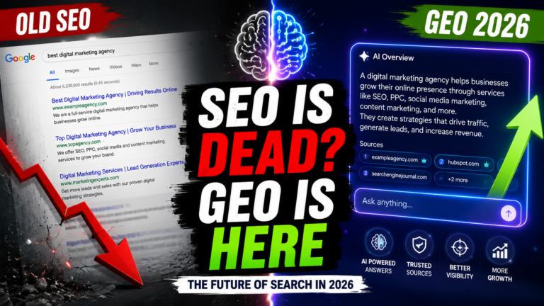 Learn what Generative Engine Optimisation (GEO) is and how to optimise for AI-driven search engines in 2026 to stay visible and competitive.