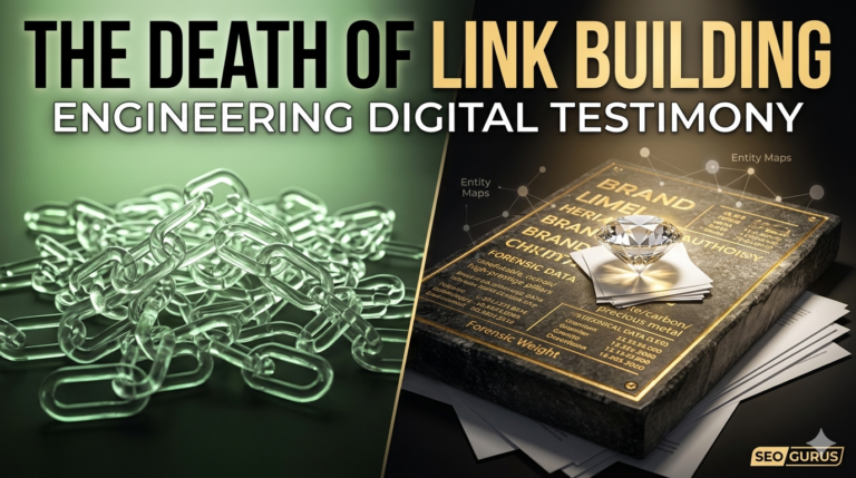 The Death of the ‘Link Building’ Narrative: Transitioning to Digital Testimony