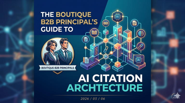 The Boutique B2B Principal’s Guide to AI Citation Architecture