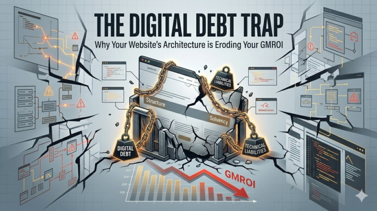 The Digital Debt Trap: Why Your Website’s Architecture is Eroding Your GMROI