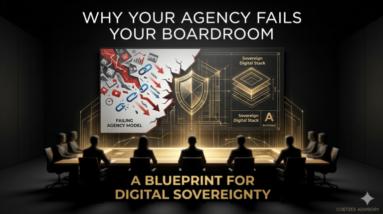 Why Your Agency Fails Your Boardroom: A Blueprint for Digital Sovereignty
